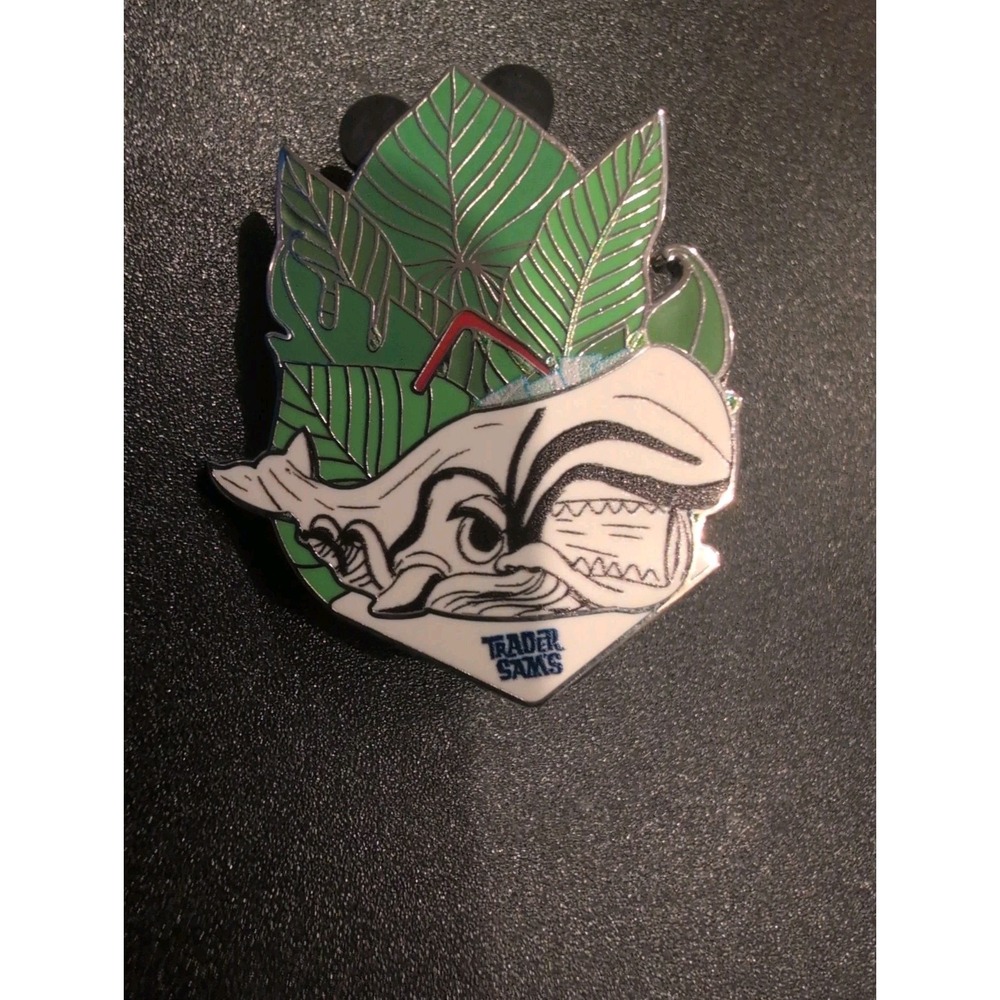2026 Disney Parks Trader Sam's Tiki Mystery Pin Monstro Whale Tiki Mug Pin